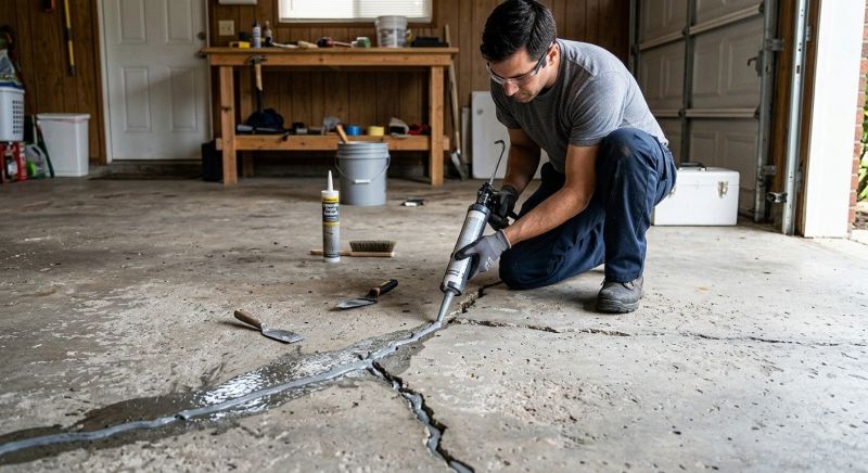 Garage Crack Repair in Miami Dade County, FL