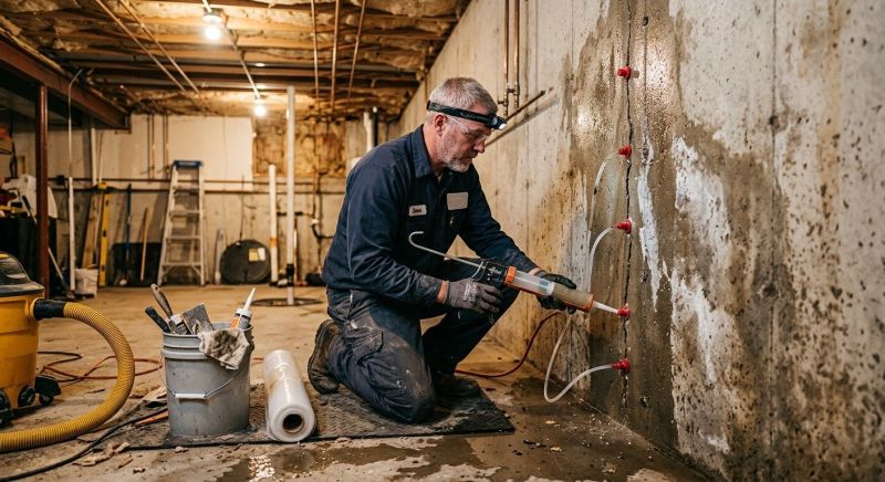 Wet Basement Solutions in Birmingham, AL
